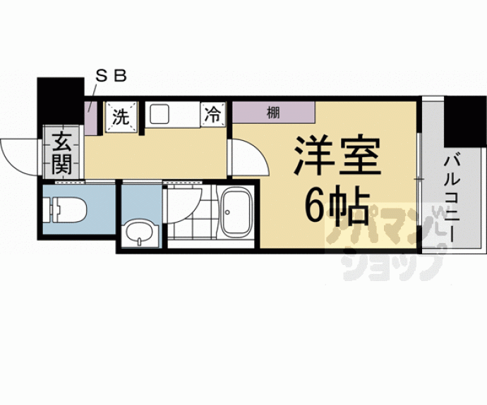 【ＭＥＲＣＡＤＯ京都】間取