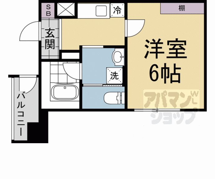 【ＭＥＲＣＡＤＯ京都】間取