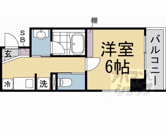 【ＭＥＲＣＡＤＯ京都】間取