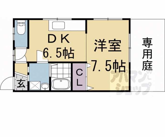 【長束マンション】間取