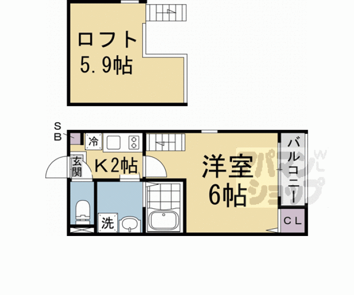 【Grand Maison Matsuyoshiworld】間取
