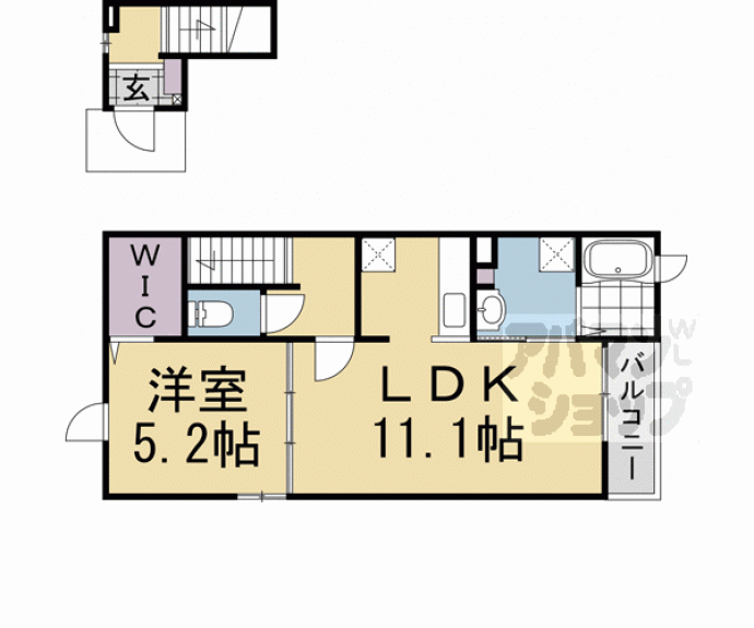 【クラール寺田】間取