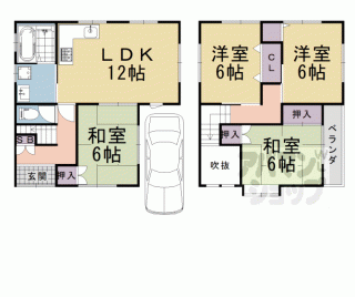【勝竜寺巡り原貸家】