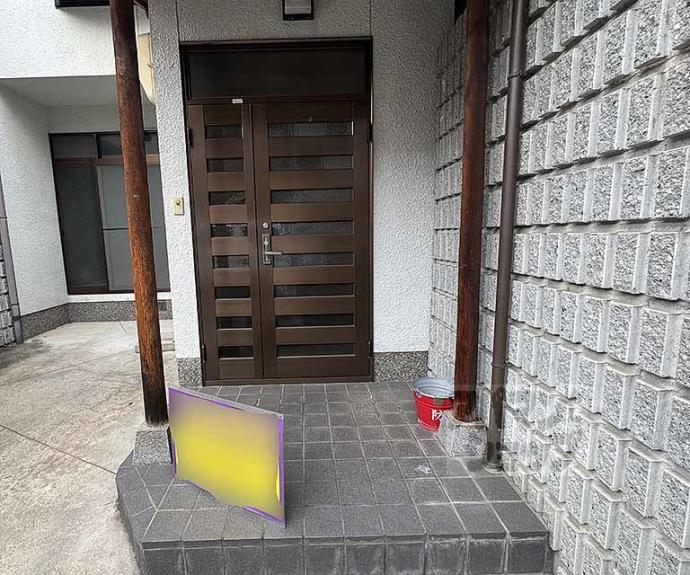 【二条城北エリアのガレージ付き戸建て（中務町）】間取