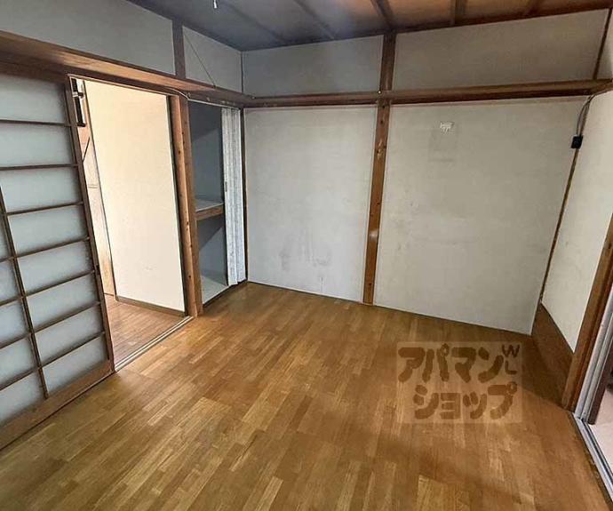 【聚楽廻東町２１－１２貸家】間取
