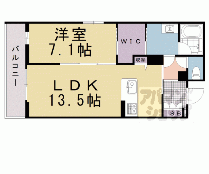 【シャーメゾン環】間取