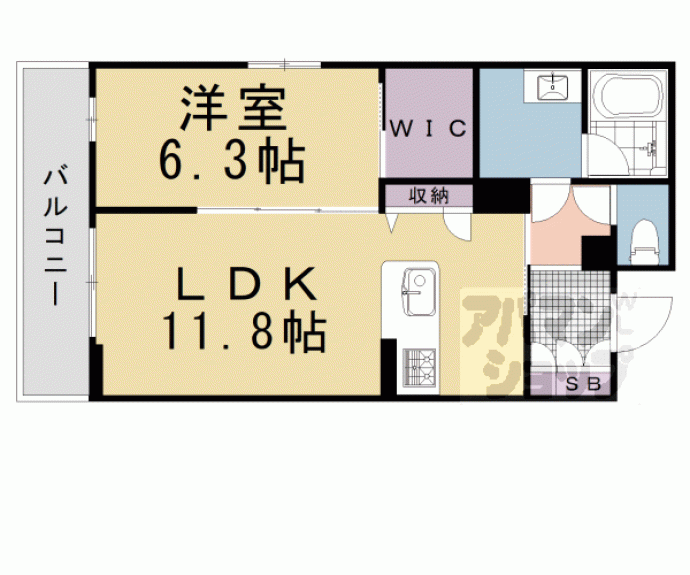 【シャーメゾン環】間取