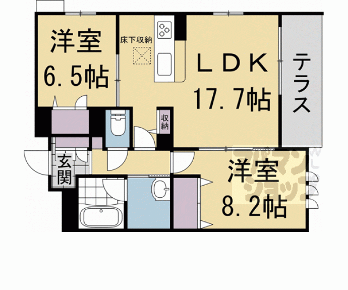【シャーメゾン環】間取