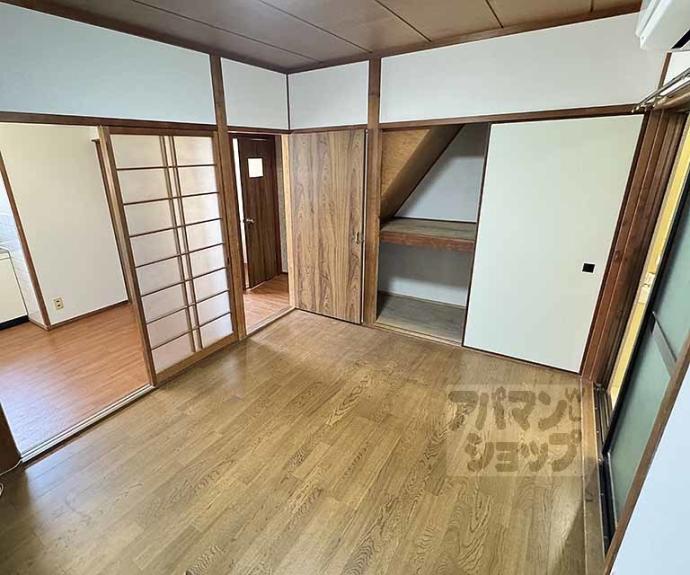 【嵯峨野千代ノ道町２６－１６貸家】間取