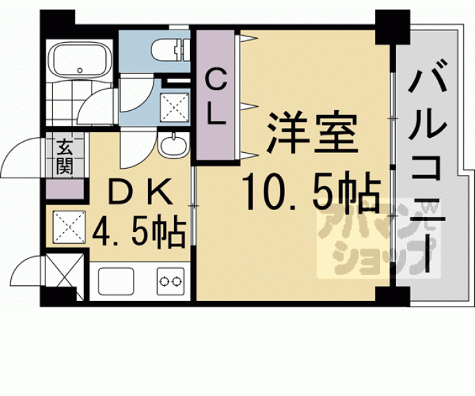 【チコーベルメゾン桂】間取