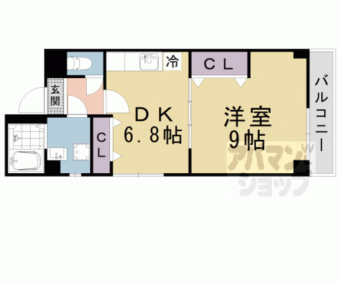 【エスポワール大将軍】間取