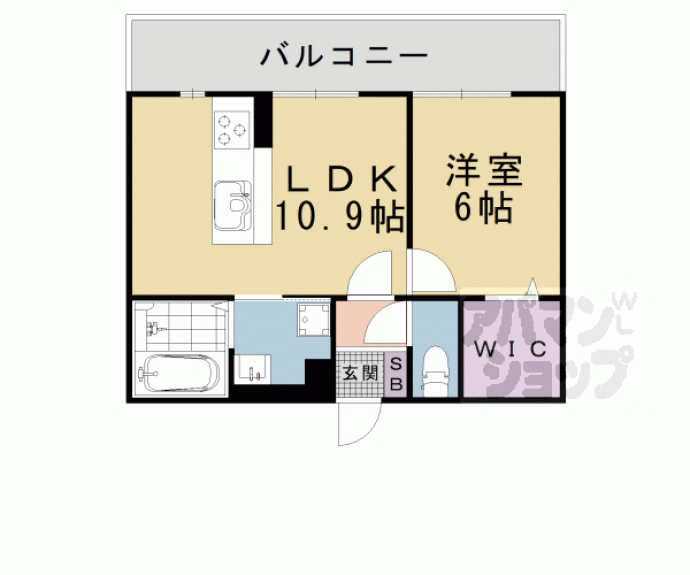【フィーデル　プラッツ】間取
