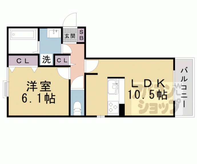 【フィーデル　プラッツ】間取