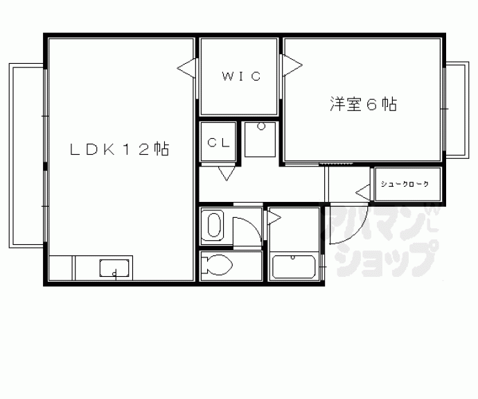 【ドエル上桂】間取