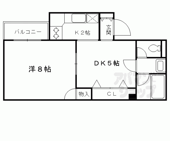 【ネオハイム松尾】間取