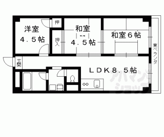 【ハイツ桂Ａ・Ｂ】