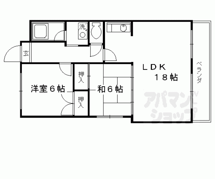 【パラッシオ.アイ】間取