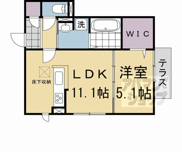 【ミル　ソレアード】間取