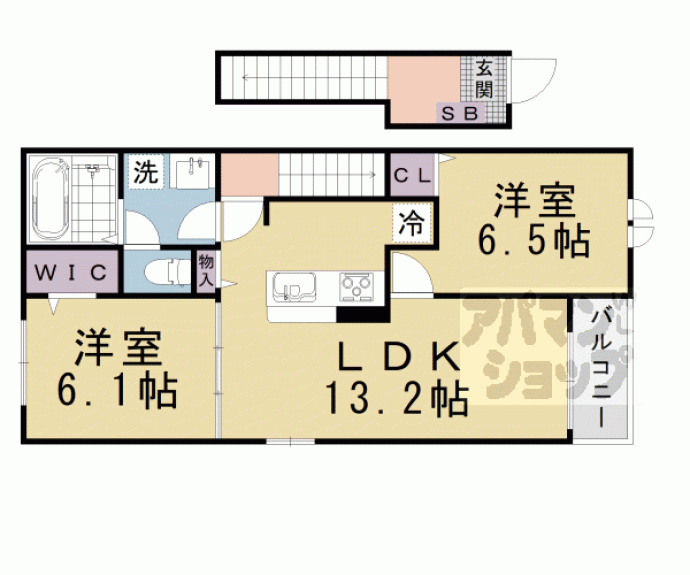 【ＨＯＫＵＬＥ’Ａ】間取