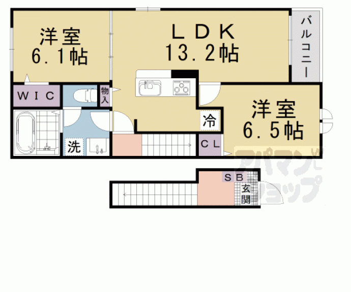 【ＨＯＫＵＬＥ’Ａ】間取
