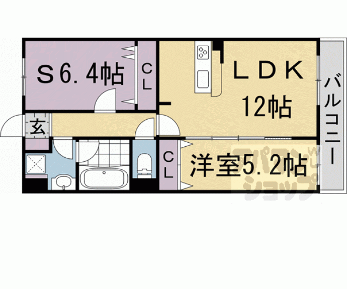 【Ｐｌｕｍ　ｏｗｌ　Ⅱ】間取