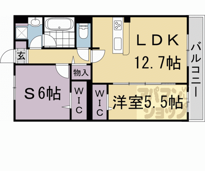 【Ｐｌｕｍ　ｏｗｌ　Ⅱ】間取