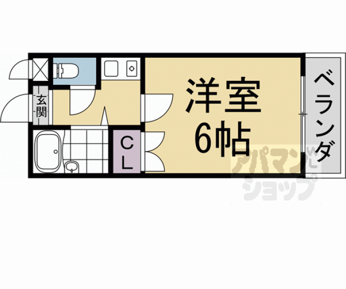【エミネント上桂】間取