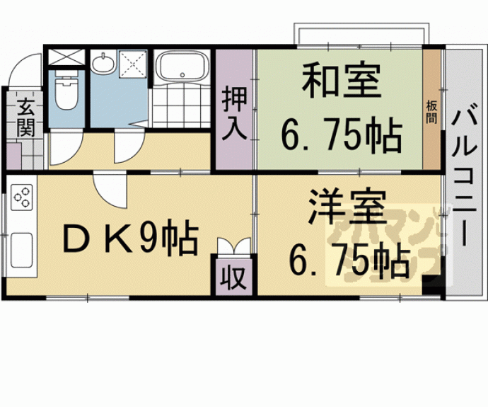 【ブリンダルダイキ】間取