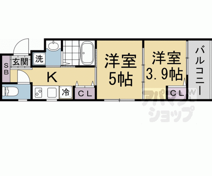 【ＭＪＣ京都梅小路】間取