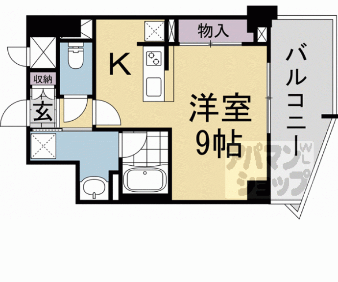 【ＦＣレジデンス今出川新町】間取