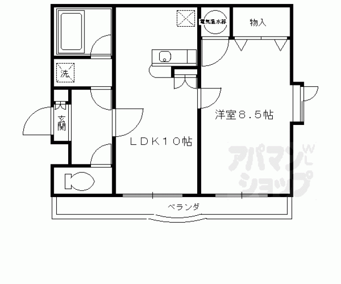 【メゾン・ド・パイユ】間取