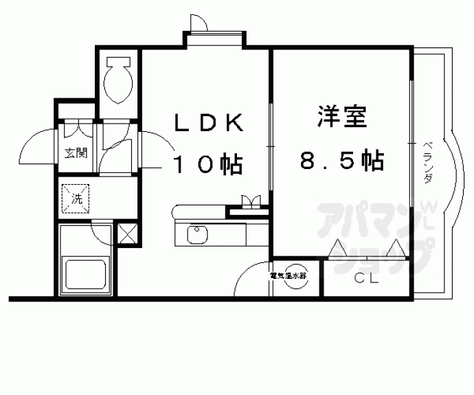 【メゾン・ド・パイユ】間取