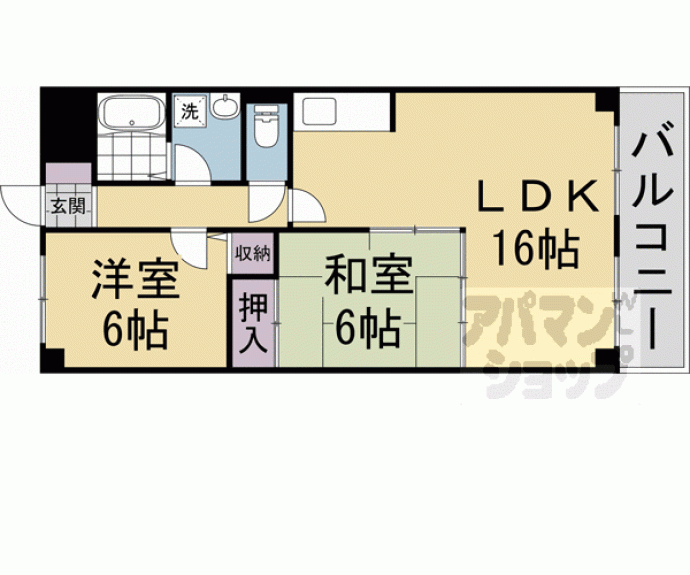 【メゾン・ド・リッツ】間取