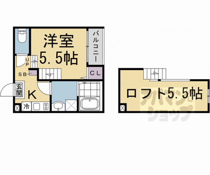 【ハーモニーテラス桂川】間取
