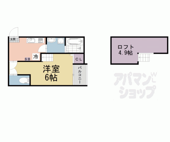 【クレインリーベン藤森】間取