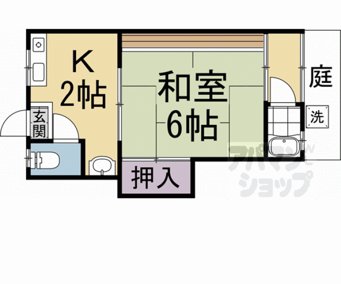 【たちばな荘】間取