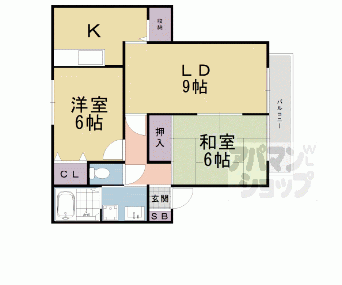 【メゾン・ド・シュウ】間取