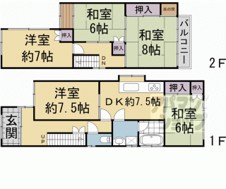 【羽束師鴨川町住宅】