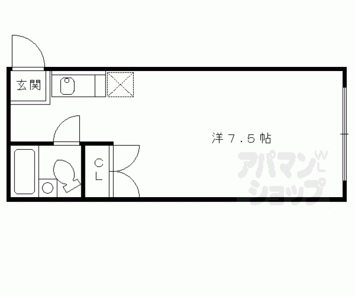 【ルミナス桂】間取
