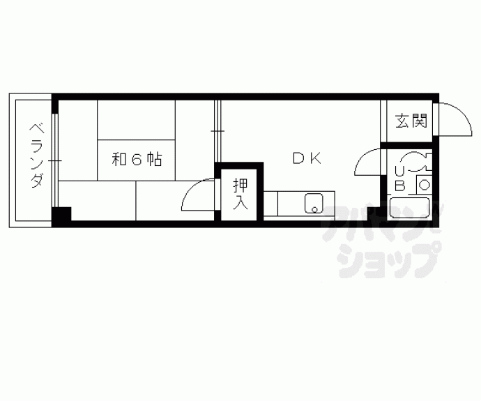 【レジデンス桂】間取