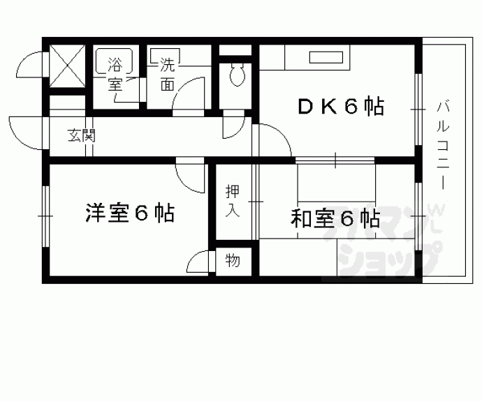 【桂オーエスプラザビル】間取