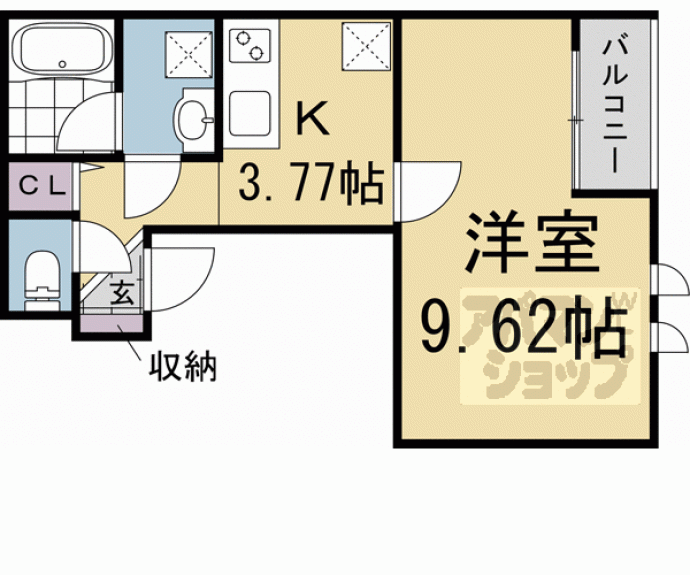 【ｂｌｅｇｇｅｒｏＦＵＳＨＩＭＩ】間取