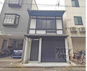 京の町家六条ガレージハウス：間取図