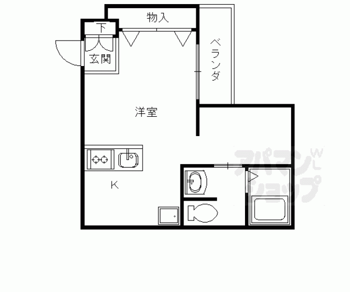 【アルナージ長岡京】間取