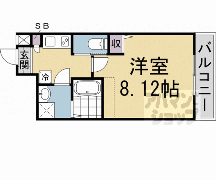 【Ｇｌａｄｖｉｓ二条式部】間取