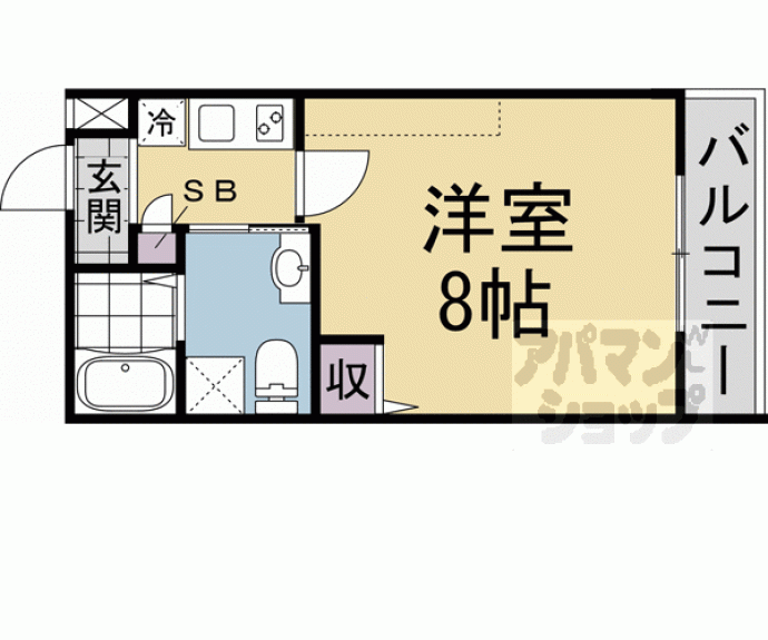 【Ｇｌａｄｖｉｓ二条式部】間取