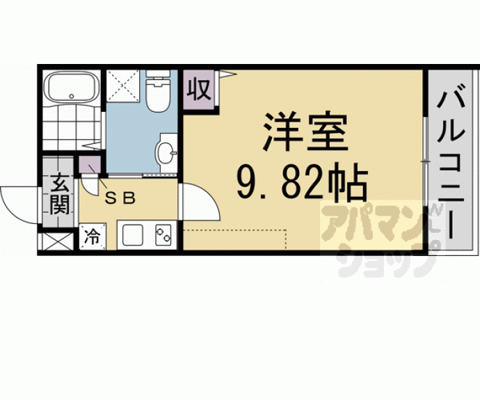 【Ｇｌａｄｖｉｓ二条式部】間取
