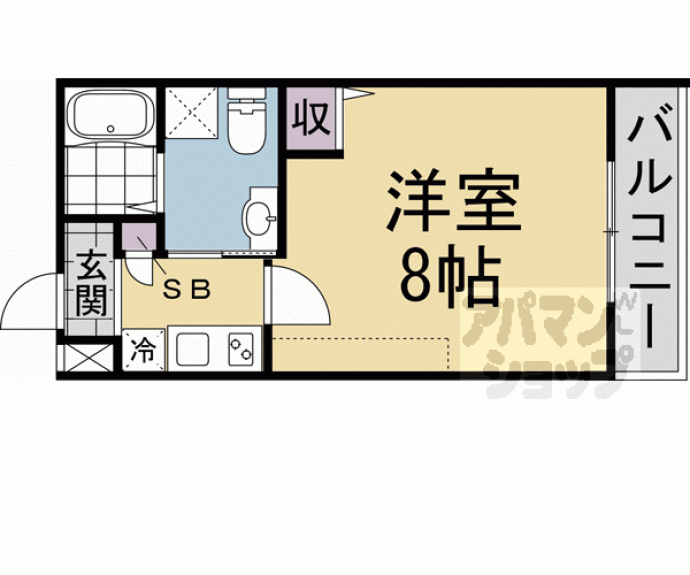【Ｇｌａｄｖｉｓ二条式部】間取