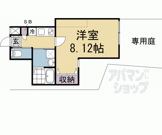 【Ｇｌａｄｖｉｓ二条式部】間取