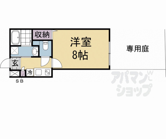 【Ｇｌａｄｖｉｓ二条式部】間取